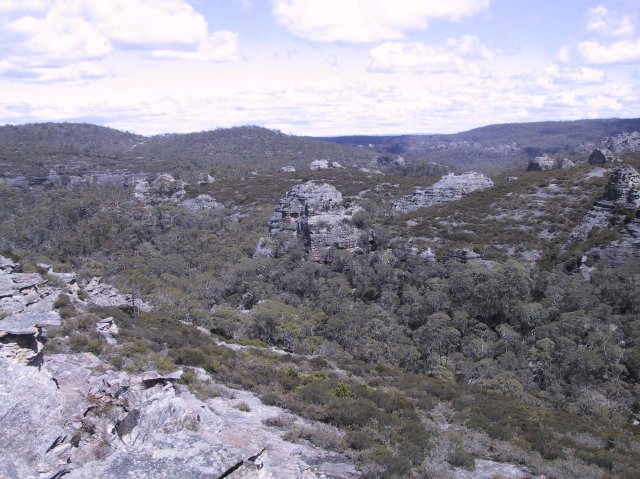 Maze of rocks in the Blue Mountains