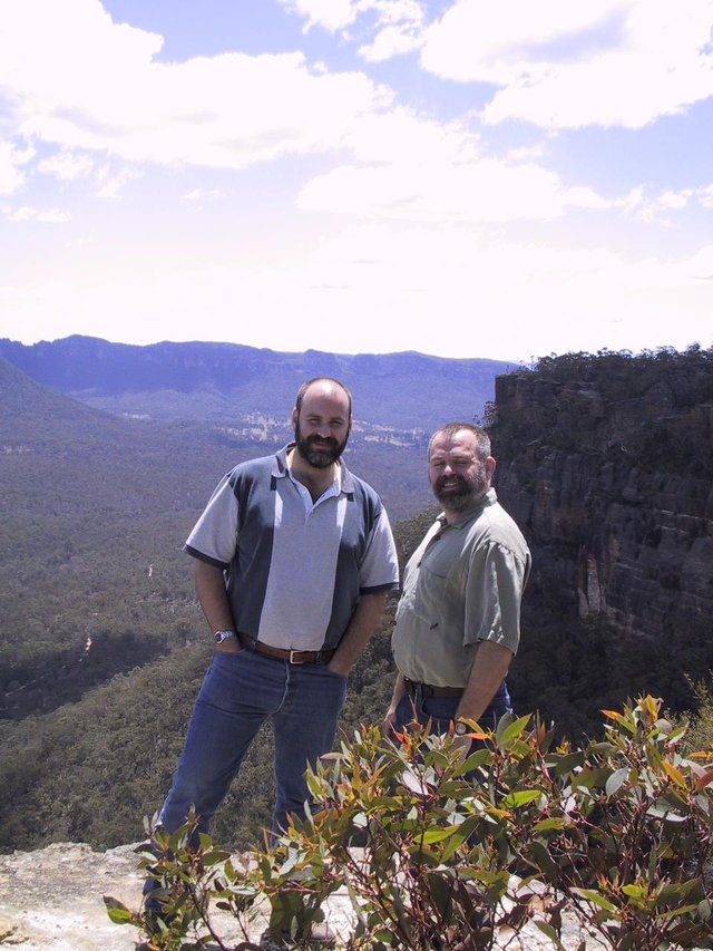 At an overlook