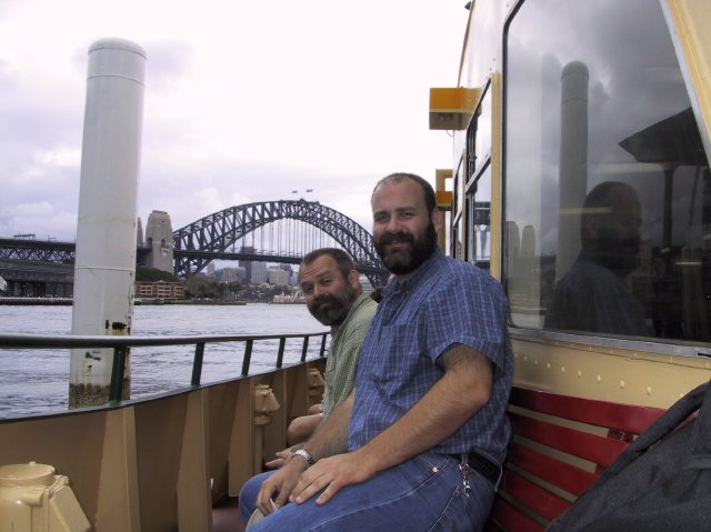 Taking the ferry