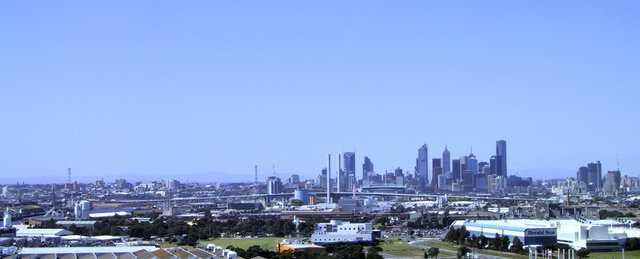 Looking hot and clear today in Melbourne