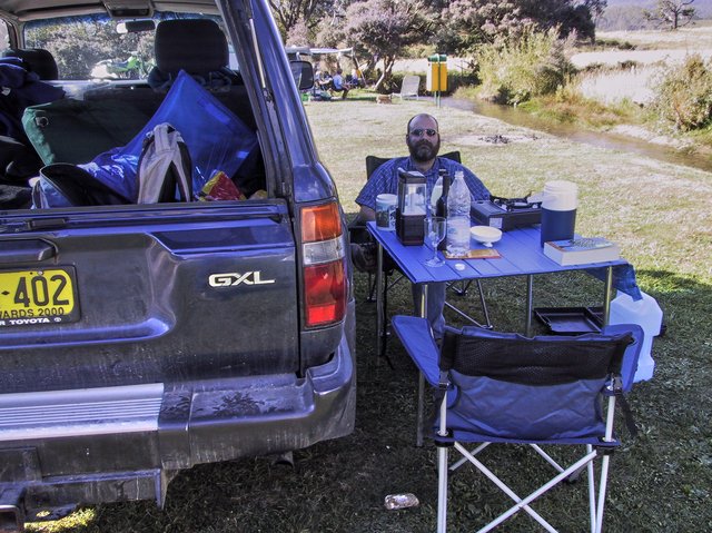 Camping, Mole Creek