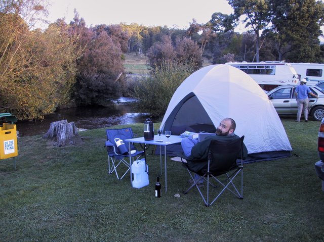 Campsite, Mole Creek