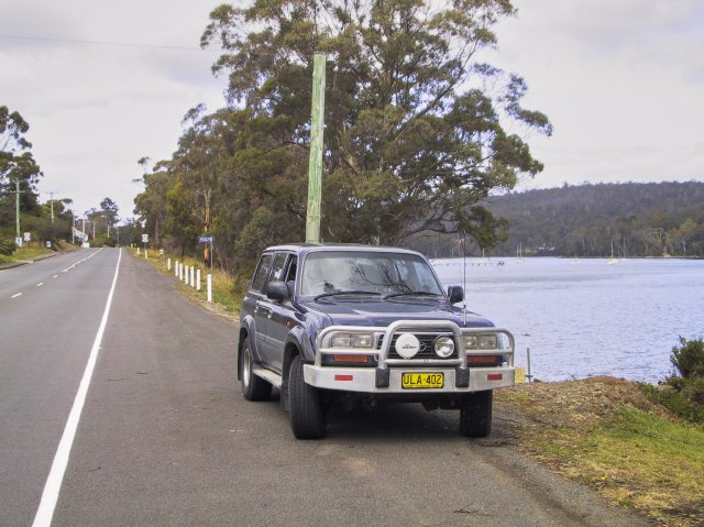 Odometer 88000km.  Taranna, Tasmania