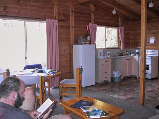 A nice kitchen.  We cooked!