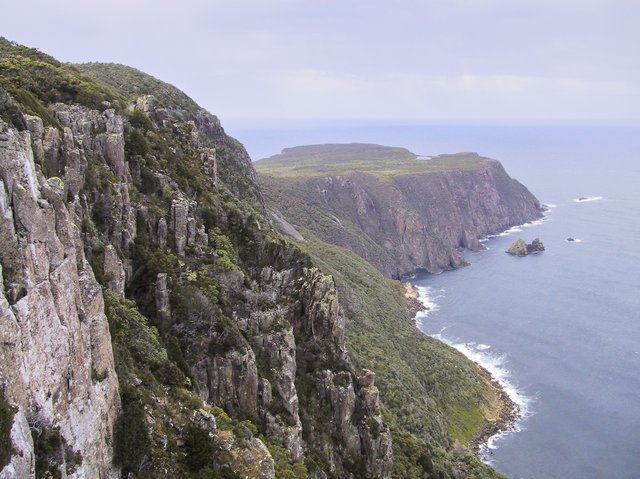 Cliffs at Cape Raoul