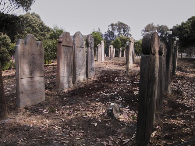 At Port Arthur.  Island of the Dead