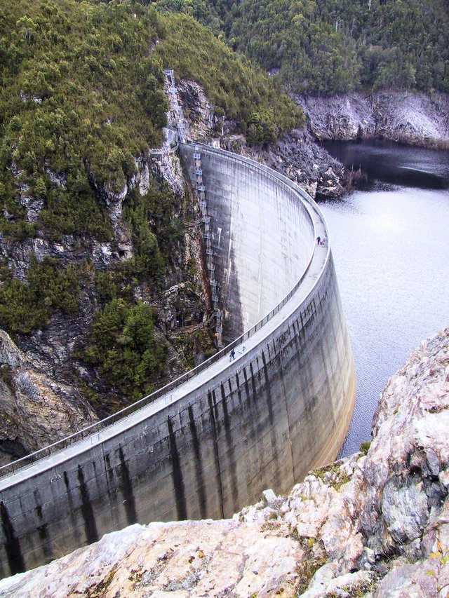 Lake Gordon dam