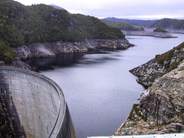 Lake Gordon dam