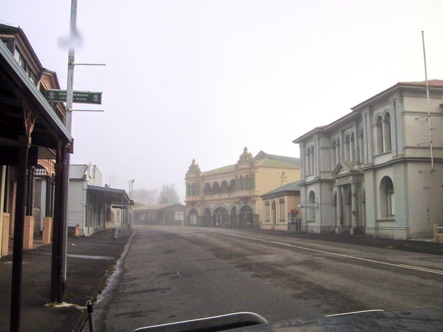 Zeehan, Tasmania.  Another empty mining town.