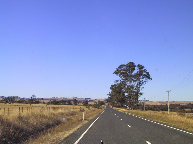 Heading out of Launceston