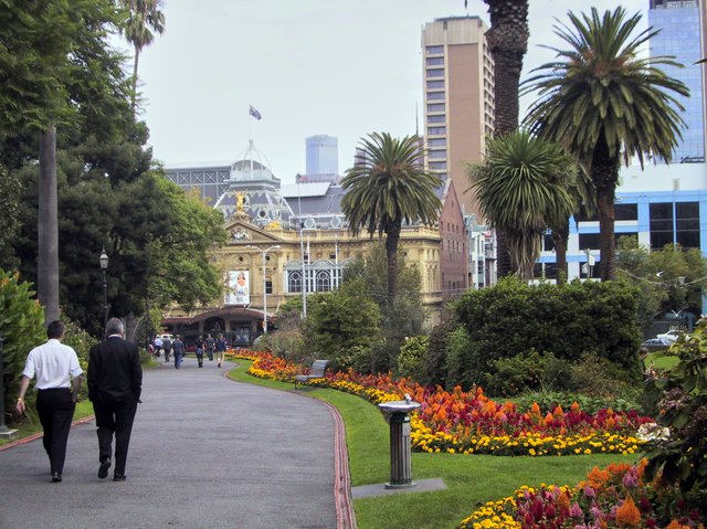 Parliament Gardens, Melbourne