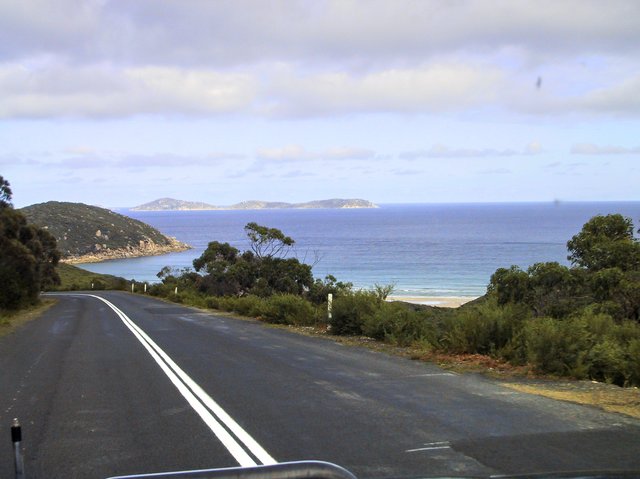 Drive to Wilsons Prom