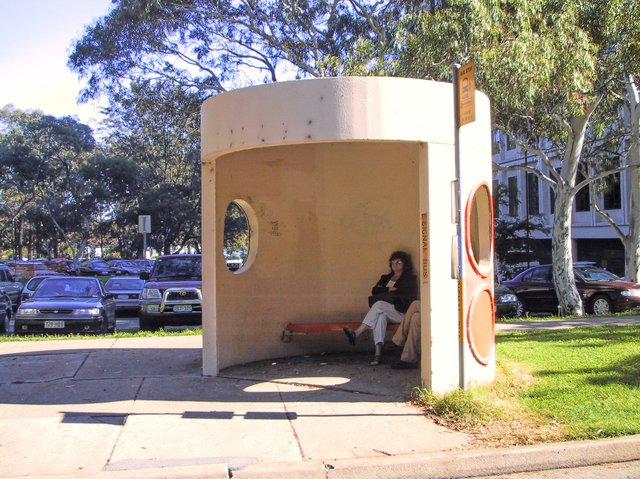 Bus stop, Canberra