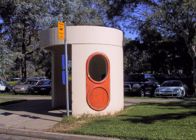 Bus stop, Canberra