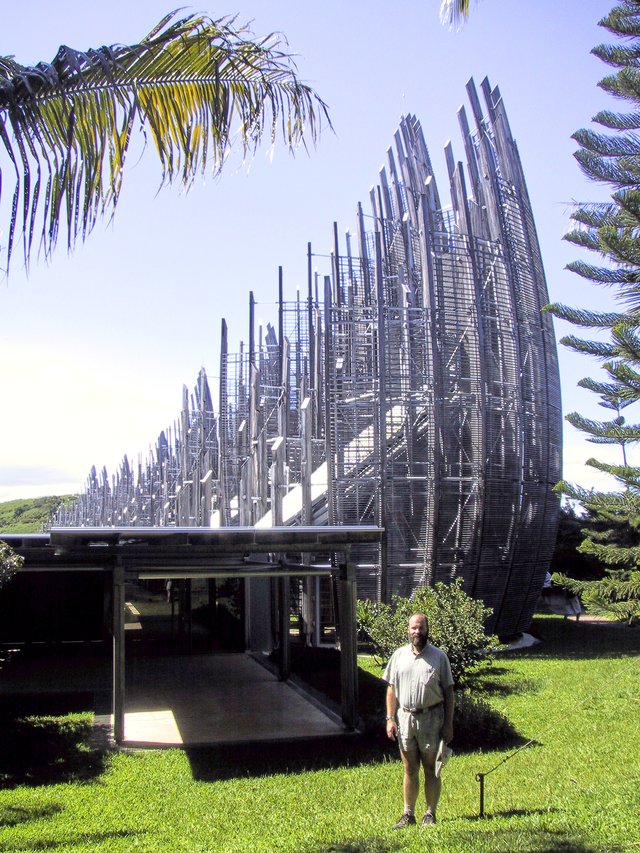 Tjibaou Cultural Center, Noumea, New Caledonia.