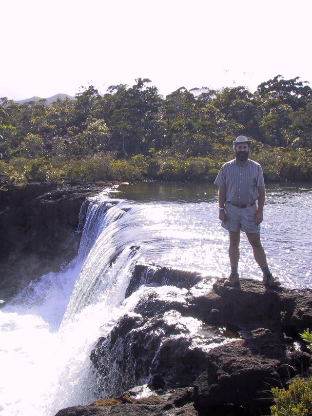 Chris at the chute