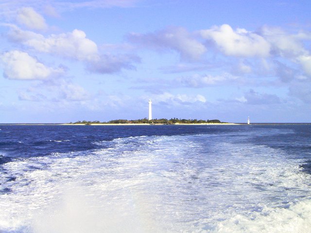 Leaving the lighthouse