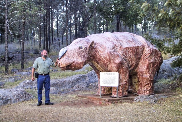 Me and Diprotodon