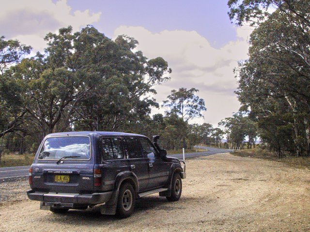 Odometer 96000km, 10km E of Armidale, NSW