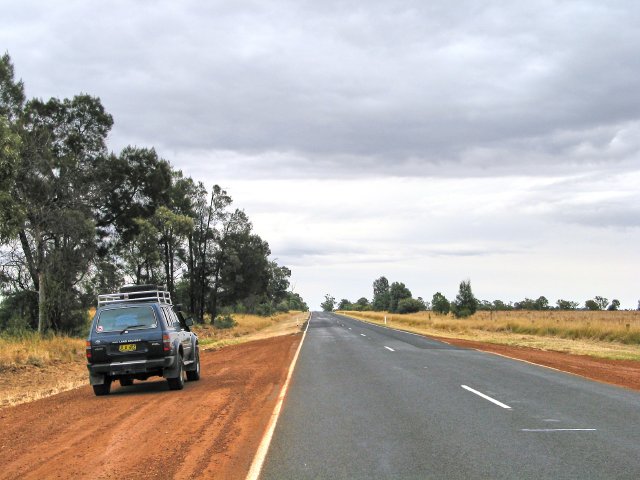 Odometer 98000km, 36km east of Roma, Queensland