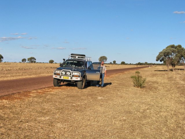 Odometer 99000km, 46km E of Isisford QLD