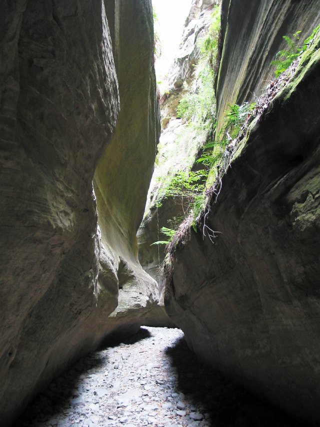 Slot canyon