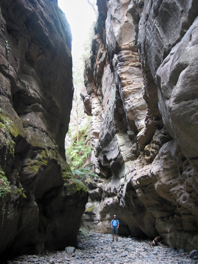 Slot canyon