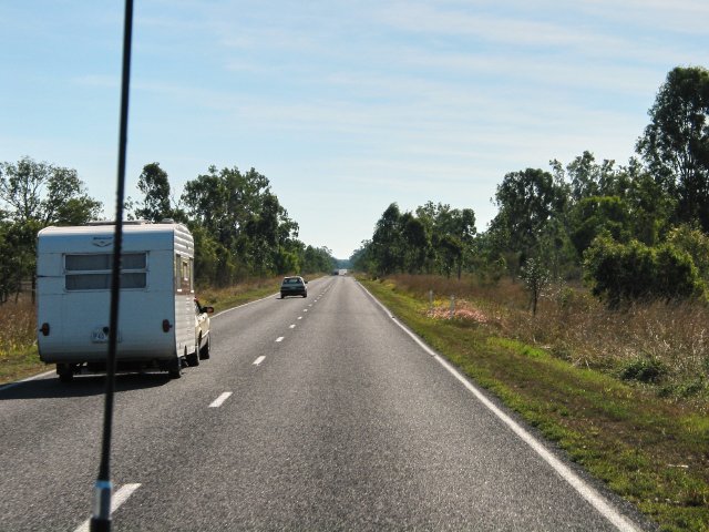 Heading north out of Rockhampton