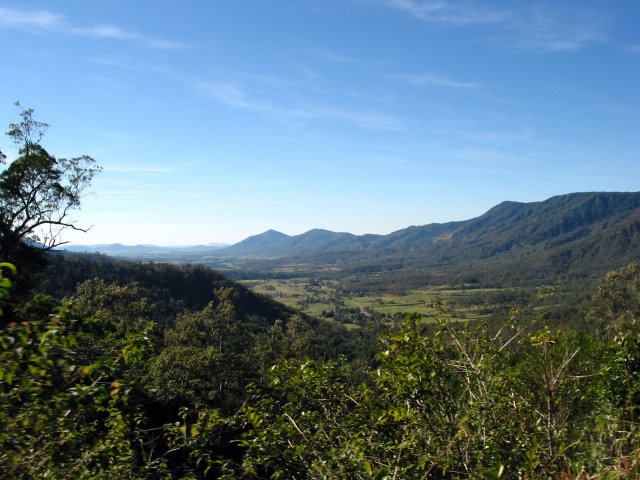 View down Pioneer Valley