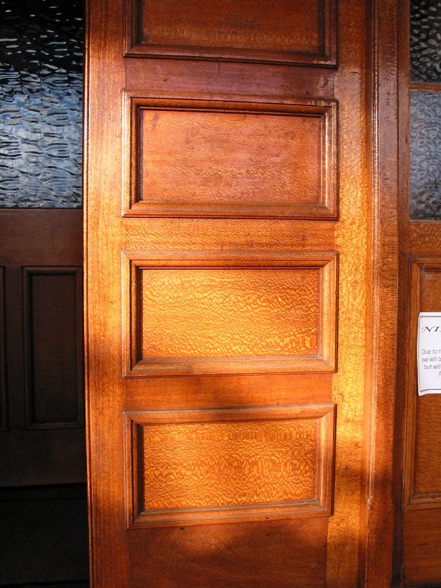 Silky Oak door