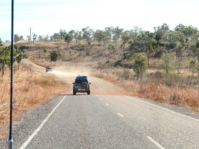 End of Pavement outside Lakefield