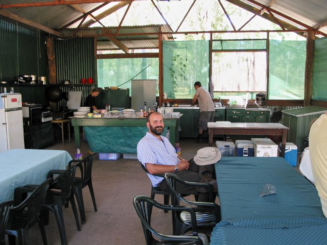 Jowalbinna camp lunch