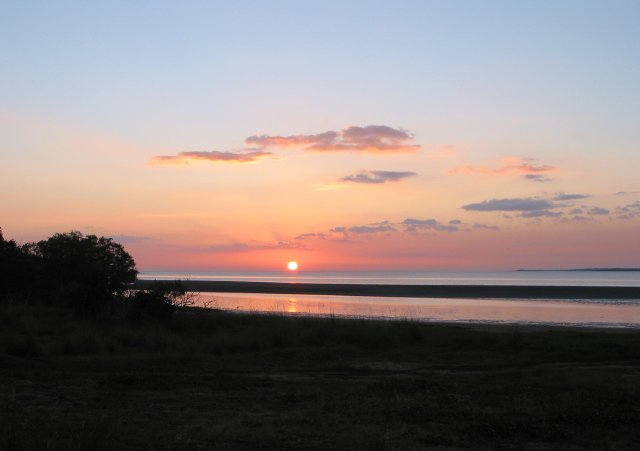 Sunset, Weipa Beach