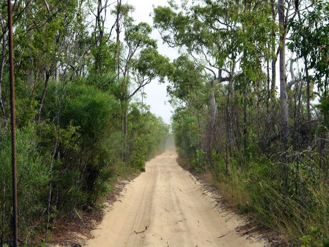 Roads across heathlands