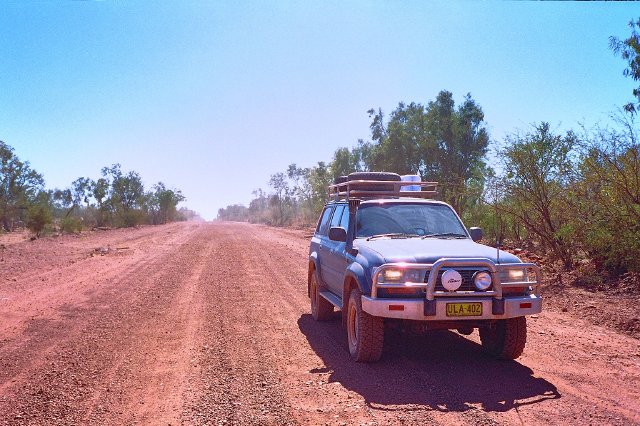 An odometer checkin, towards Mt Isa