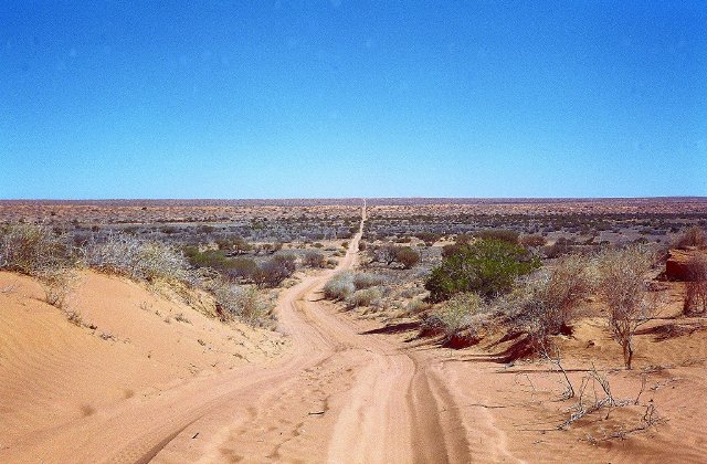 Simpson Desert track