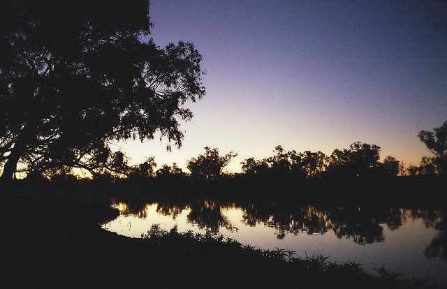 Sunset, Cullybulla waterhole