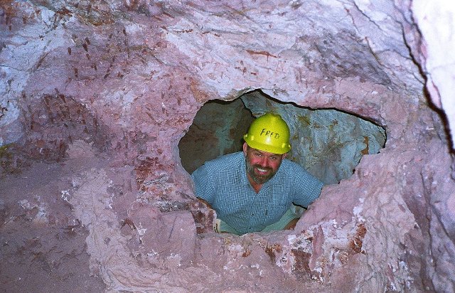 It's Fred, the opal digger!