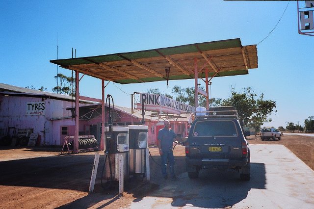 Pink Roadhouse, Oodnadatta, South Australiar