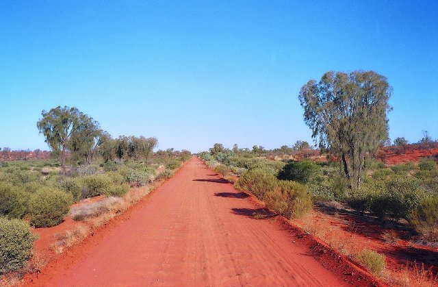 Road back from Lamberts Centre