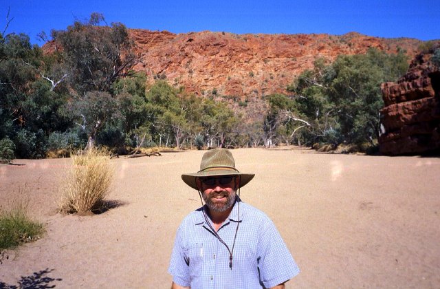 In the wash, Terphina Gorge