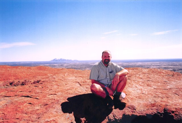 Resting, Uluru