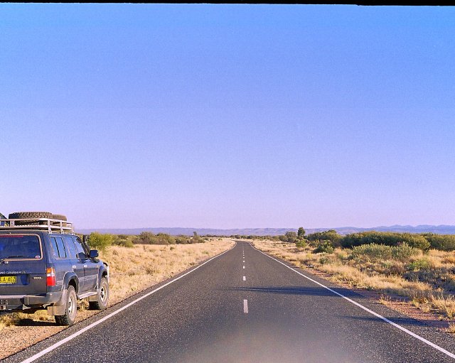 Odometer heading to Palm Valley