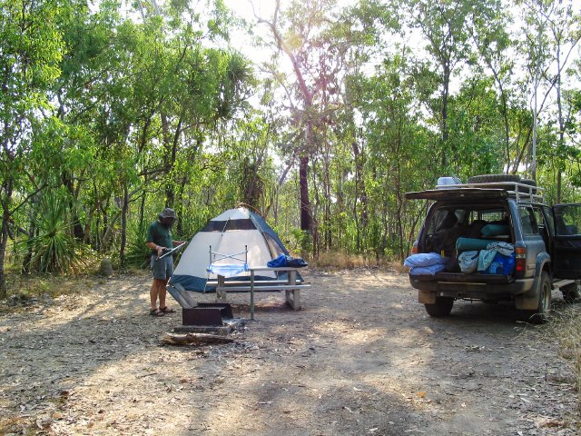 Campsite, Marl Campground, Kakadu NP