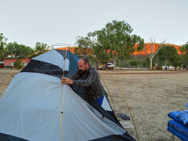 Camp, Victoria River Crossing