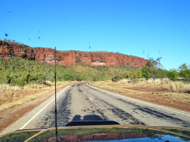 West from Victoria River