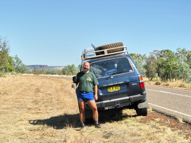 Odometer 116000km, 90km west of Timber Creek NT