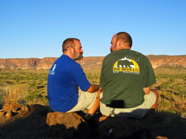 Bear and Marmot Sit