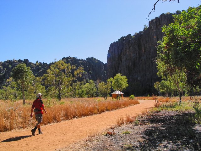 Into Windjana Gorge