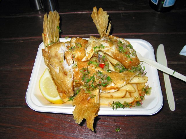 Barra Wings Dinner, Broome